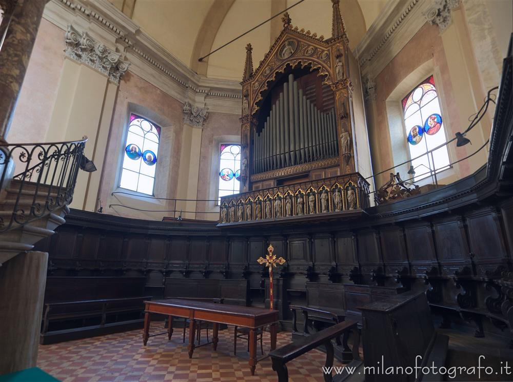 Milan (Italy) - Choir of the Church of Santa Maria del Carmine
